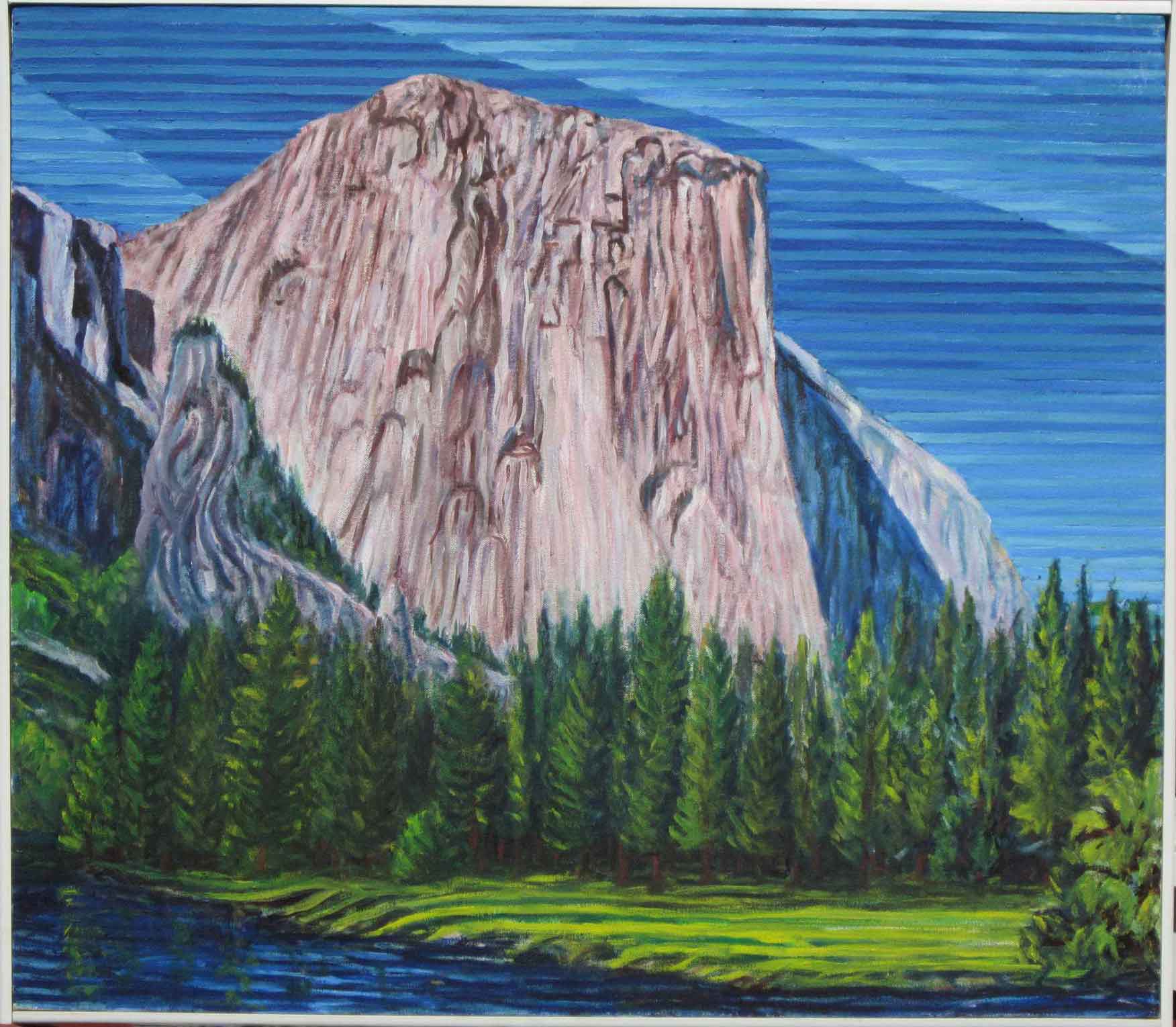 El Capitan - Linear Painting - Prakash N Chandras